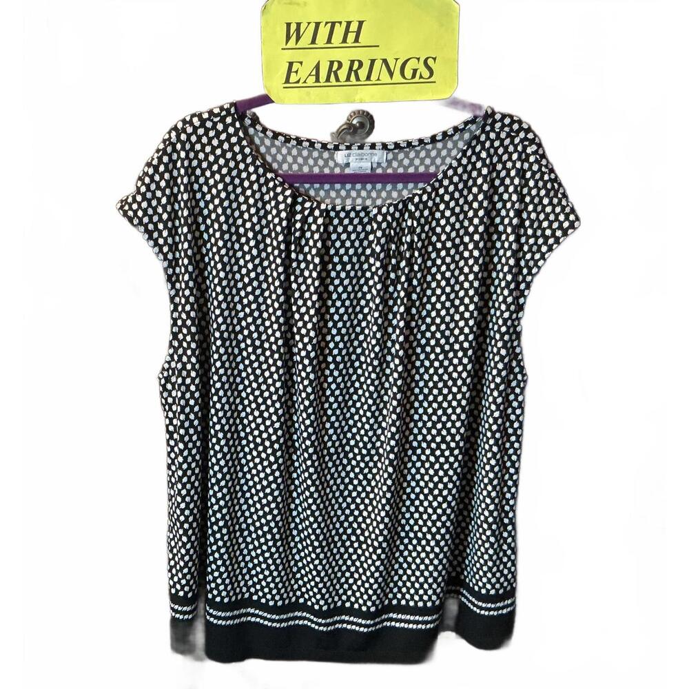2X Polka Dot Boogie Top & Earrings